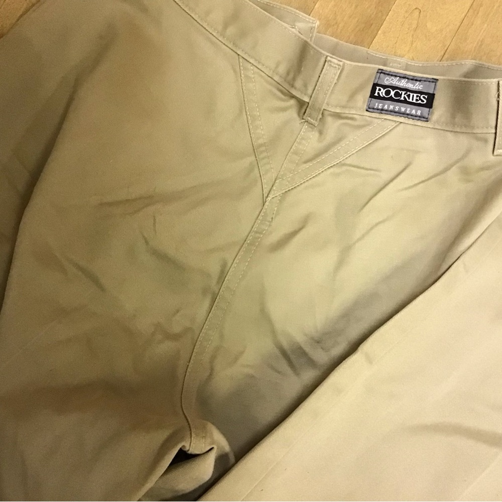 Rockies Vintage tan jeans sz 15/16 x 31 leg